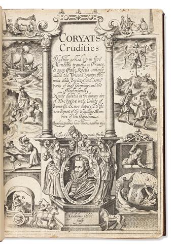 Coryate, Thomas (1577-1617) Coryats Crudities. [Letterpress Title] Three Crude Veines.                                                           